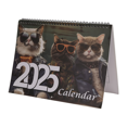 thumbnail image 1 of Stylish Cats Calendar 2025 Wall Calendar , Funny Cat Calendar Wall Calendar Gag Gift, Funny Cat Memes Pics Cat Calendar, 1 of 5