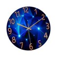 thumbnail image 2 of 1 reloj de pared de cristal., 2 of 3