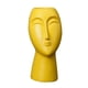 thumbnail image 2 of Jarrones decorativos de rostro . Florero de cerámica de pntas Amarillo Zulema Jarrón de ceramica, 2 of 8