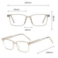 thumbnail image 2 of Monture de Lunettes Tendance Mode Personnalité Anti-Bleu, en TR, AC, 2 of 5