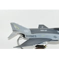 thumbnail image 6 of VMFA-122 Crusaders 1985 F-4S Model, 1/42 (18") Scale, Mahogany, Marines, Fighter, 6 of 8