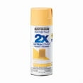 thumbnail image 3 of Rust-Oleum 249064 Painter's Touch 2X Ultra Cover Spray Paint, 12 oz, Satin Summer Squash, 3 of 26