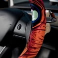 thumbnail image 5 of Halloween Eyeballs 14.5 Inch Printing PVC Leather Auto Accessories Steering Wheel Cover for Car Wheel Covers, 5 of 6