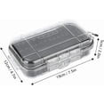 thumbnail image 4 of HUGFEGWE Waterproof Storage Case,Outdoor Survival Shockproof Waterproof Storage Case Airtight Carry Box Container(Transparent) CA919-102931, 4 of 9