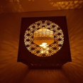 thumbnail image 5 of Lámpara de casa de madera Mubarak, manualidades DIY, luz Led nocturna, decoración de mesa de comedor para el hogar, adorno, 5 of 5
