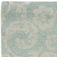 thumbnail image 3 of SAFAVIEH Soho Zahara Geometric Wool Area Rug, Light Blue/Silver, 2' x 3', 3 of 5