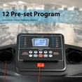 thumbnail image 6 of SereneLife Electric Folding Treadmill - Compact Digital Fitness Machine, Bluetooth App Sync, Manual Incline, for Walking & Running Workouts, 6 of 7