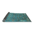 thumbnail image 2 of Ahgly Company Indoor Rectangle Oriental Light Blue Traditional Area Rugs, 8' x 12', 2 of 4