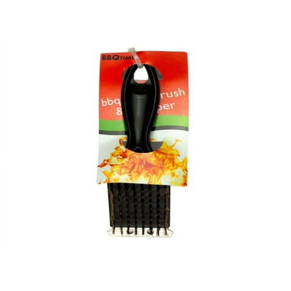 DDI 49847 Bib Grill Brush & Scraper Case of 24