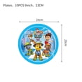 thumbnail image 4 of Juego de decoración de la patrulla canina, vajilla de cumpleaños, servilletas, platos, vasos, globos, pegatinas de fondo, suministros de fiesta de nuevo estilo, 4 of 5