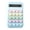 Blue, variant on tasrioml 10 Digits Calculator with Big Button 15-Degree Tilt Design LCD Display Mechanical Switch Portable Aesthetic Calculator
