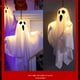 thumbnail image 5 of Decoración fantasma colgante de Halloween que brilla en la oscuridad con luces LED para decoraciones interiores y exteriores, 5 of 9