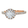 thumbnail image 5 of 14K Rose Gold 1.25 ct. Diamonds Certified Engagement Ring in by Hollywood Hills Jewelers, 5 of 7