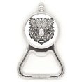 thumbnail image 1 of Fuerte Lion animal Portrait sketch Acero inoxidable Metal cerveza tapa sacacorchos, 1 of 3
