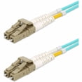 thumbnail image 2 of 35M FIBER LC M/M OM4 UPC DUPLEX LSZH AQUA PATCH CABLE, 2 of 2