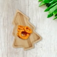 thumbnail image 2 of 1 Pc Christmas Service Plate Cartoon Home Dish Bamboo Salad Plate (Wood Color), 2 of 9