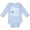 AE-Light Blue, variant on Future Jet Skier Water Sports Skiing Boys or Girls Long Sleeve Baby Bodysuit