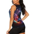 thumbnail image 3 of Easygdp Espace Flottant Chiffres et Lettres pour Débardeur d'Entraînement pour Femmes, Haut de Course, Chemise de Randonnée, Séchage Rapide pour Course, Yoga, Randonnée - Très Grand, 3 of 7