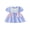 Blue, variant on BemeyourBBs Toddler Baby Girl Summer Plaid Gingham Dress 6 12 18 24 Months 2 3 4 Years Whale Embroidered Plaid Bows Ruffled Trim Crew Neck Short Sleeve A Line Casual Dress