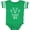Football Green and White, variant on Inktastic Maui Hawaii Surfing Vacation Boys or Girls Baby Bodysuit