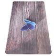 thumbnail image 3 of Alfombrilla de ratón de piel sintética con diseño de mariposas, fácil de limpiar, gruesa, resistente al desgaste, para juegos, para oficina y hogar, 400 x 800 x 2 mm, 3 of 5