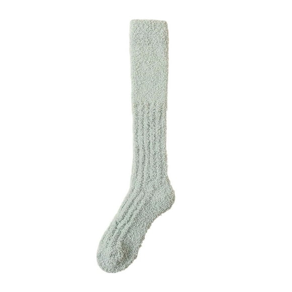 Chaussettes pour Femmes, Décontractées d'Hiver Chaudes Doublées en Molleton, Confortables, Douces, Épaisses et Duveteuses, Pantoufles pour Femmes