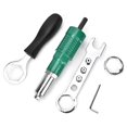 thumbnail image 3 of Herramienta Neumática, Pistola Remachadora Eléctrica Para Tuercas, Empuñadura Cómoda Para Taladro De Litio Para Taladro De Torsión ANGGREK Rivet Tool, 3 of 8