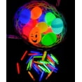 thumbnail image 3 of GiftExpress 100 Pcs Small Assorted Color Glow Sticks/Mini Glow Sticks/Fishing Floats Perfect for Stuffing Easter Egg/Zombie Party/Easter Egg Hunt/Halloween Decoration, 3 of 4