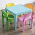 thumbnail image 2 of Humble Crew Table en Plastique pour Enfants & 4 Chaises, Lumineux Modernes, 2 of 6