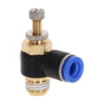 thumbnail image 5 of Pneumatic Air Connector,PC/PCF/PL/PLF 4mm 6mm 8mm Thread 1/8" 1/4 3/8 1/2 Straight Hose Fittings,Pipe Quick Connectors ,Solid Connection, 5 of 6