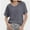 Deep Gray, variant on Womens Casual V Neck T Shirts Short Sleeve Loose Fit Summer Flowy Tops Tees