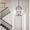 thumbnail image 6 of Capital Lighting 528541 Greyson 4 Light 16" Wide Taper Candle Pendant - Black, 6 of 6