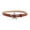 Camel, variant on Faux Leather Women Waistband Sparkling Rhinestone Star Buckle Belt Retro Bride Decoration Accessories