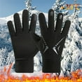 thumbnail image 2 of Gloves for Women Cold Weather Warm Fleece Lined Touchscreen Cold-Proof Winter Gloves, 2 of 3
