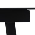 thumbnail image 3 of vidaXL 7 Piece Outdoor Dining Set Cotton Rope and Steel Black, 3 of 4
