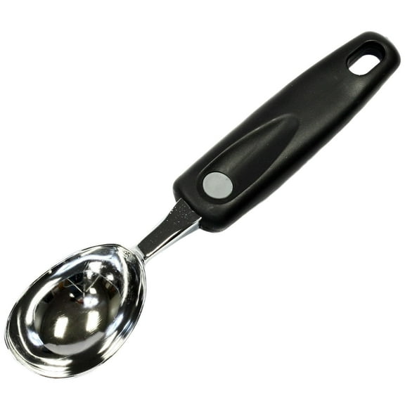 Chef Craft Select Heavy Duty Ice Cream Scoop, 8.25" Black and Chrome