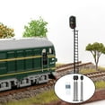 thumbnail image 2 of 3 Pcs Feux de Circulation DIY Échelle 1:87 Modèle de Circulation Train Feu de Traversée Lampe de Signalisation B, 2 of 9