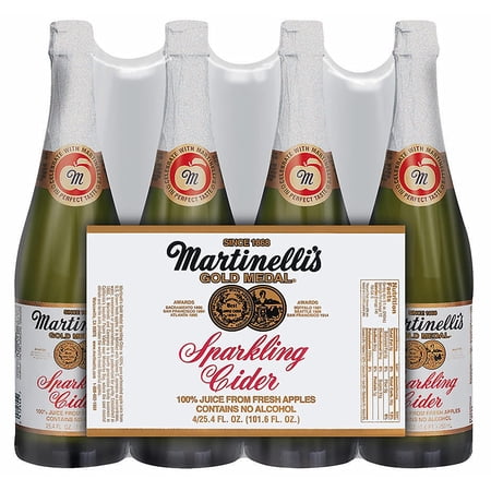 Sparkling Cider, 25.4 oz.Bottles, 4 pk.