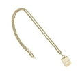 thumbnail image 3 of Pre-Owned TIFFANY & Co. Tiffany Shopping Bag Necklace Logo Sterling Silver Pendant... (Good), 3 of 3