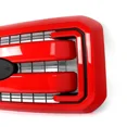 thumbnail image 4 of For 2011-2016 Ford F250 F350 F450 F550 Super Duty Lariat Style Front Grille Upper Hood Mesh Race Red PQ, 4 of 11