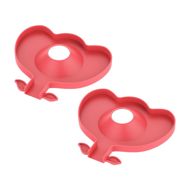 Oleegame 2PC Shower Soap Dish With Hook Silicone Sink Faucet Pad Drip Protector Splash Countertop Rubber Drying Mat Sink Splash Guard For Kitchen Bathroom Bar Countertop Protect Red