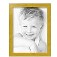 thumbnail image 2 of ArtToFrames 10x13 Inch Yellow Picture Frame, This Yellow Wood Poster Frame is Great for Your Art or Photos, Comes with Regular Glass (4747), 2 of 8