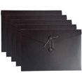 thumbnail image 2 of Kraft String Envelope File Folder Project Pockets File Jacket Document Organizer Flat-no Expansion A4 Letter Si, 2 of 5