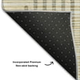 thumbnail image 5 of Addison Rugs Mayfield Premium Machine Washable Transitional Circles Gold Rectangle Rug, 9' x 12', 5 of 6