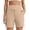 Beige, variant on Shorts for Women Sleek Solid Flex Yoga Shorts for Fitness and Casual Wear Lightweight Stretchy Gym Bottoms with Comfort for Summer Brown XXL