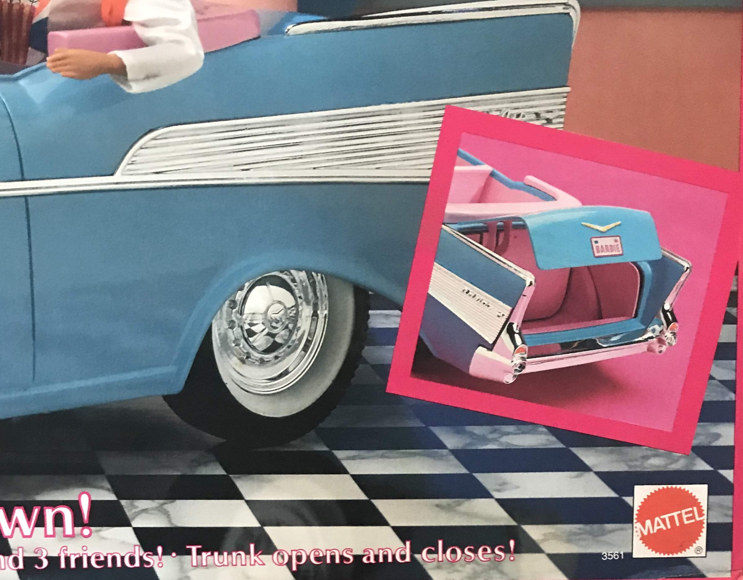 Barbie 57 chevy blue sales