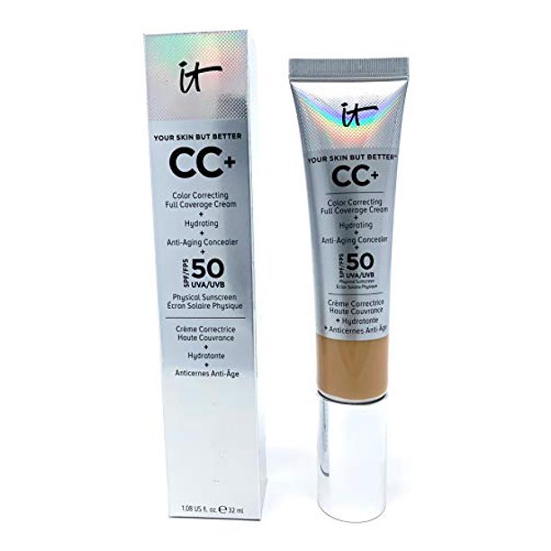 It Cosmetics CC+ Cream SPF 50 (Neutral Medium) Full Coverage, 1.08