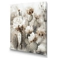 thumbnail image 2 of DESIGN ART Designart "Cream Desert Cactus" Floral Cactus Wall Art For Living Room 24 in. wide x 32 in. high, 2 of 5