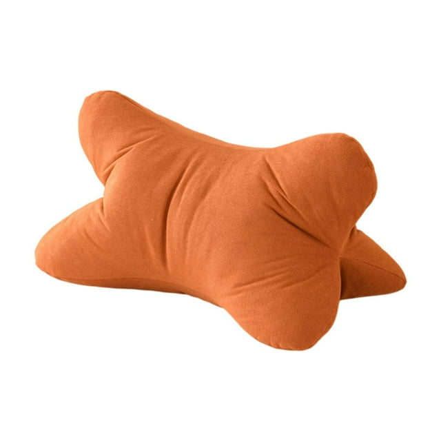 Esquirla Back Support Pillow Comfortable Compact Back Rest for Woman Man Gift Bedroom Orange