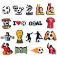 thumbnail image 1 of 18 Piezas de Accesorios para Zapatos de Fútbol ZHCH Accesorios de Dibujos Animados para Zapatos de Perforación, 1 of 5